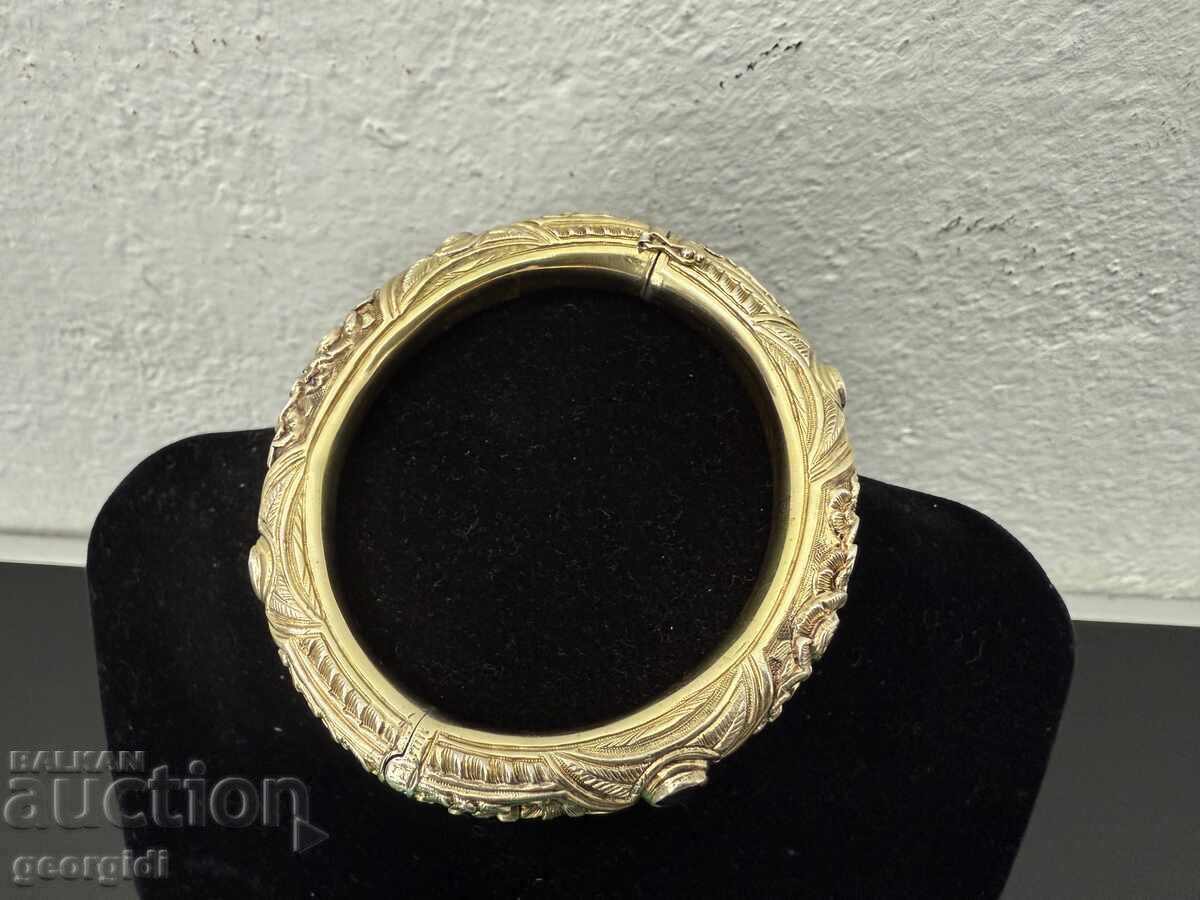 Handmade / Gold-plated silver bracelet. No. 7475 with price 255.00 BGN | € 130.38 Handmade / Gold-plated silver bracelet. No. 7475 with price 255.00 BGN | € 130.38