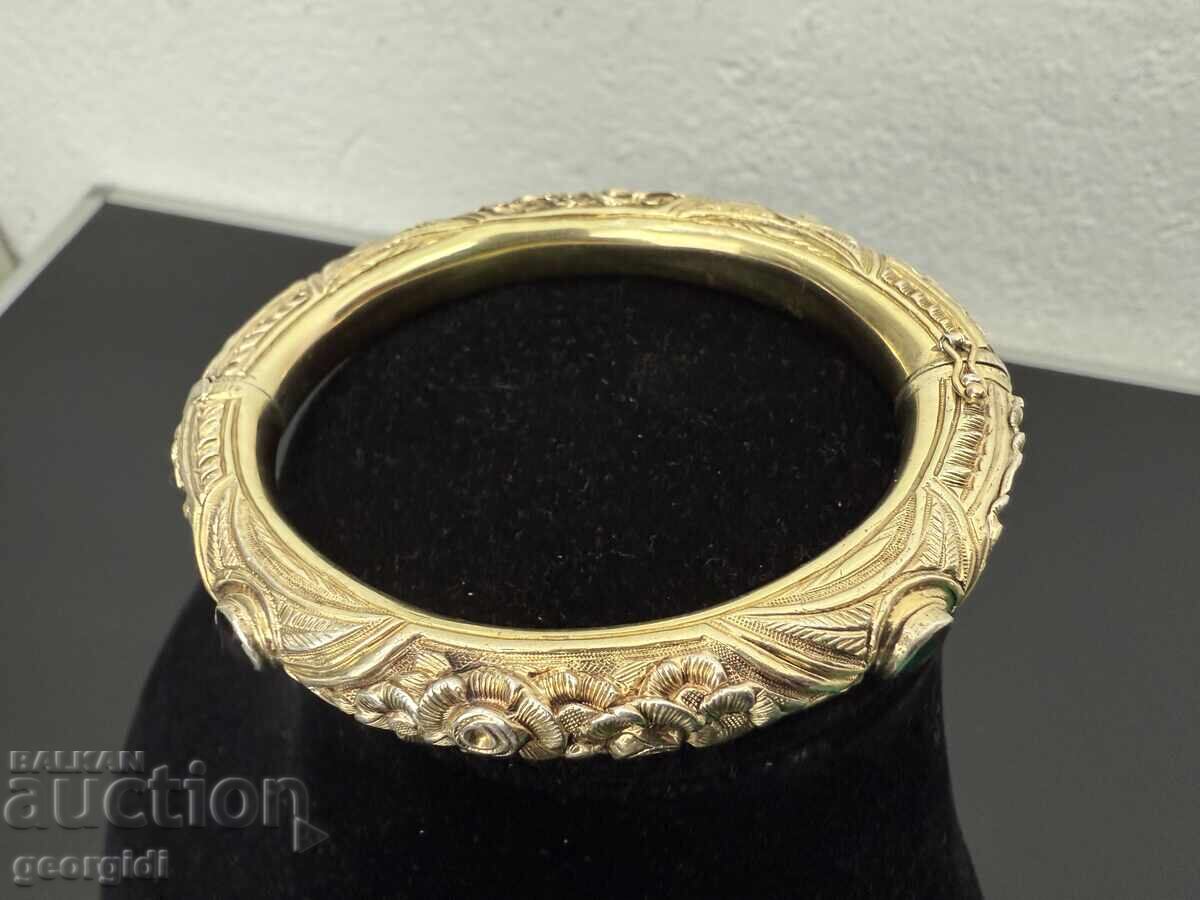 Delivery of Handmade / Gold-plated silver bracelet. No. 7475 Delivery of Handmade / Gold-plated silver bracelet. No. 7475