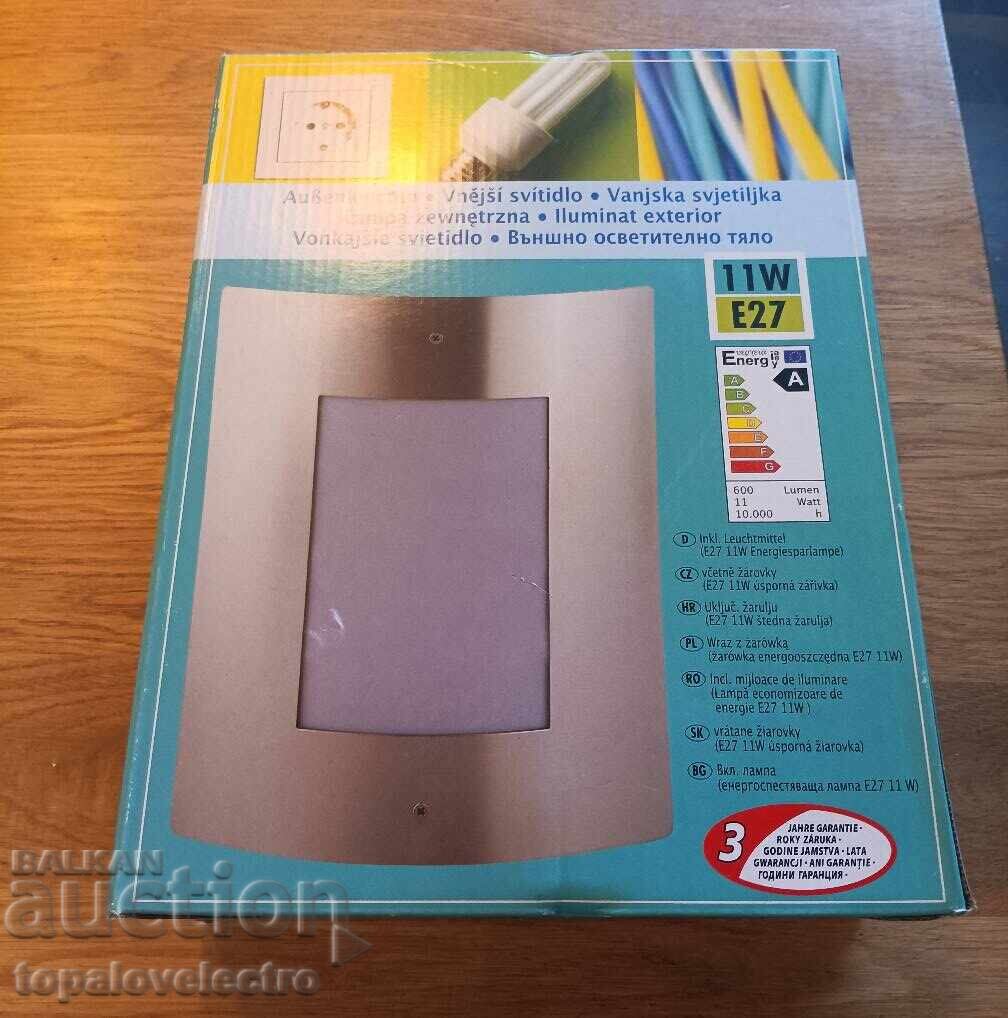 Livrarea NOU! Lampă de perete exterioară, aplice, E27, IP44, model 2