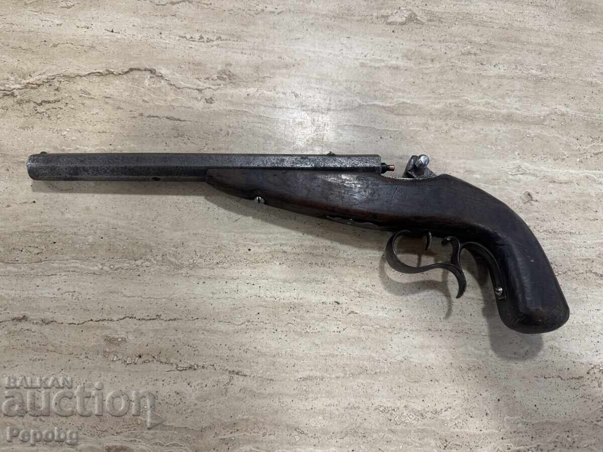 Rare capsule gun, pistol, revolver - 7