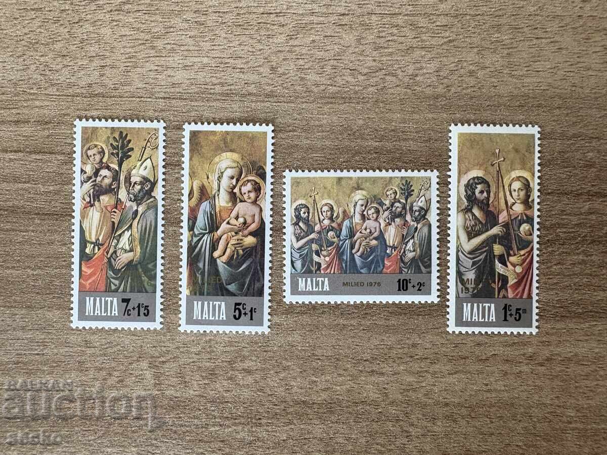 Μάλτα - Χριστουγεννιάτικα γραμματόσημα (1976) MNH Μάλτα - Χριστουγεννιάτικα γραμματόσημα (1976) MNH