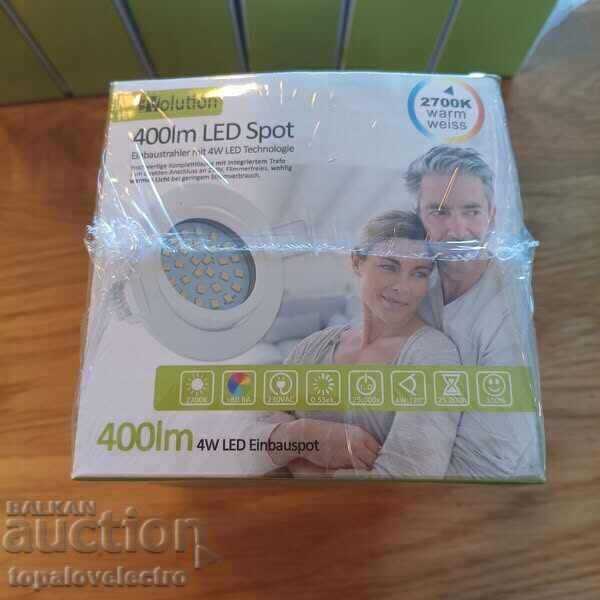 ΚΑΙΝΟΥΡΓΙΑ! LED σποτάκια χωνευτά, 4W, 79mm, 9 τμχ/σετ - 6