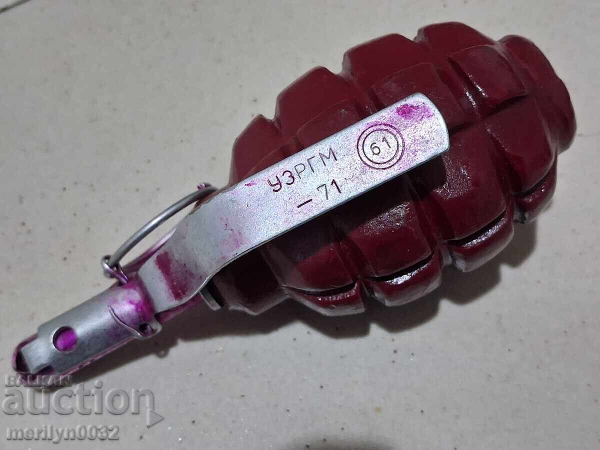 Training grenade F-1 with UZRGM from the NVO (National Military Training) cabinet, SAFE with price 81.00 BGN | € 41.41