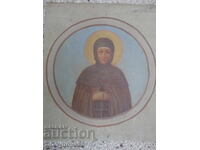 Sfânta Xenia - vopsele de ulei, carton