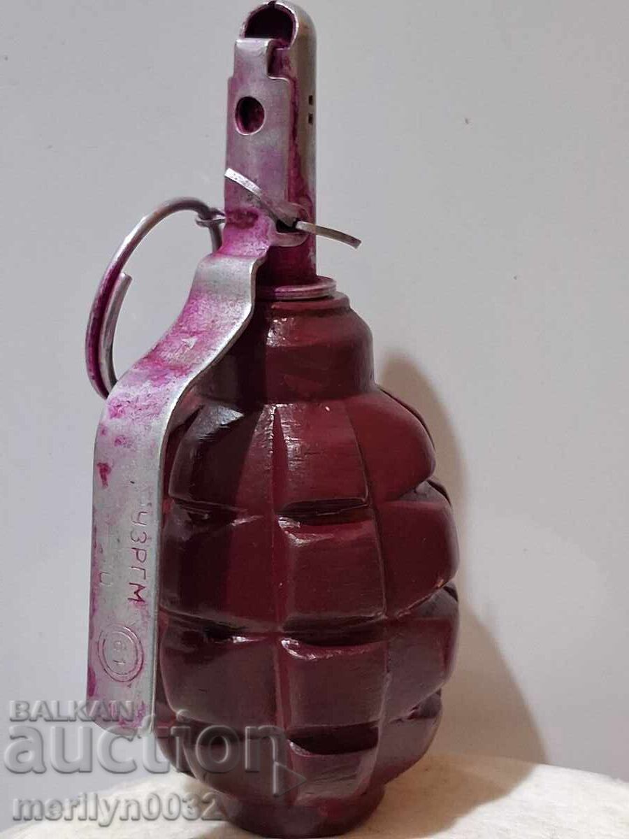Training grenade F-1 with UZRGM from the NVO (National Military Training) cabinet, SAFE with price 81.00 BGN | € 41.41