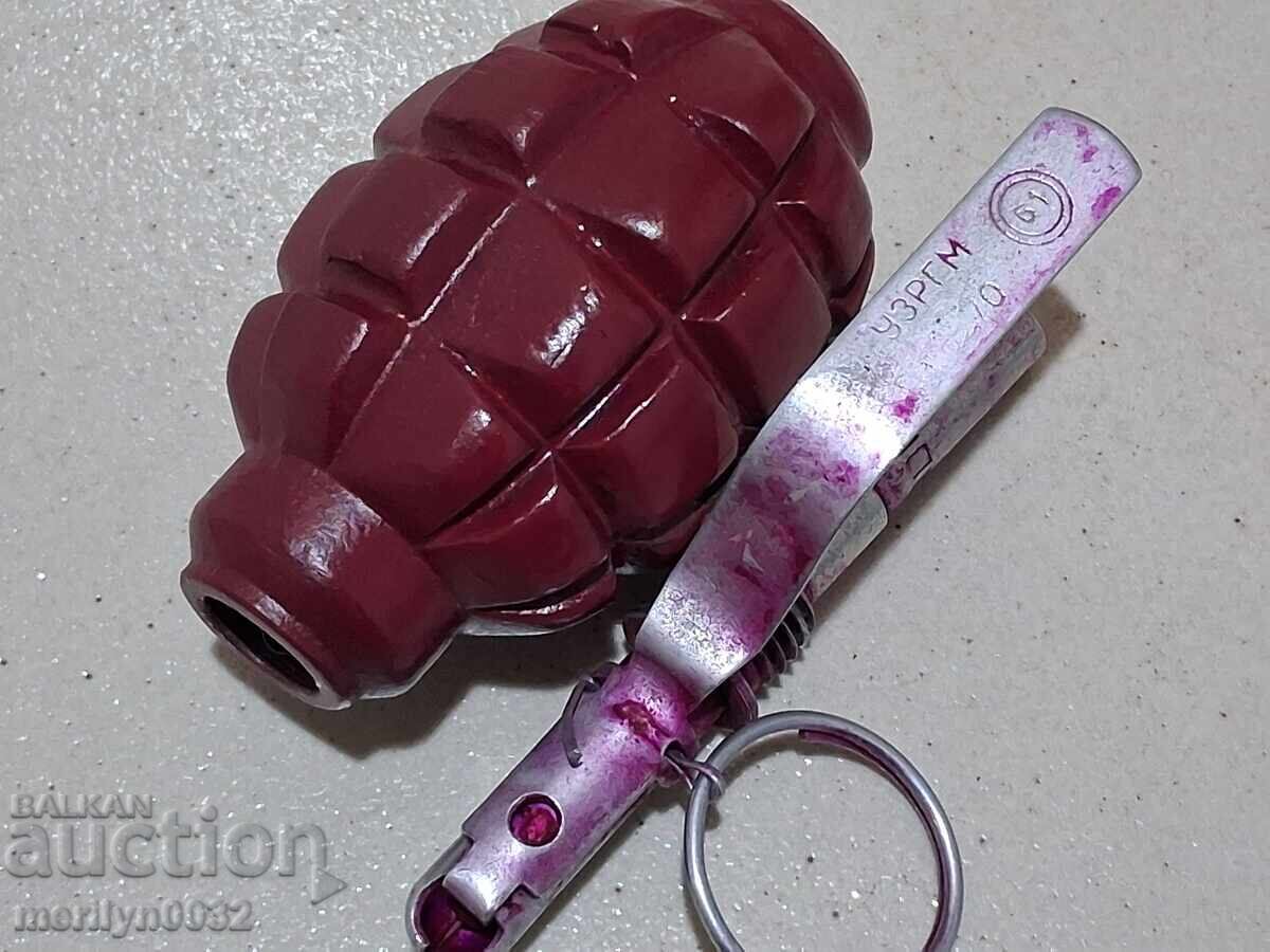 Training grenade F-1 with UZRGM from the NVO (National Military Training) cabinet, SAFE - 5