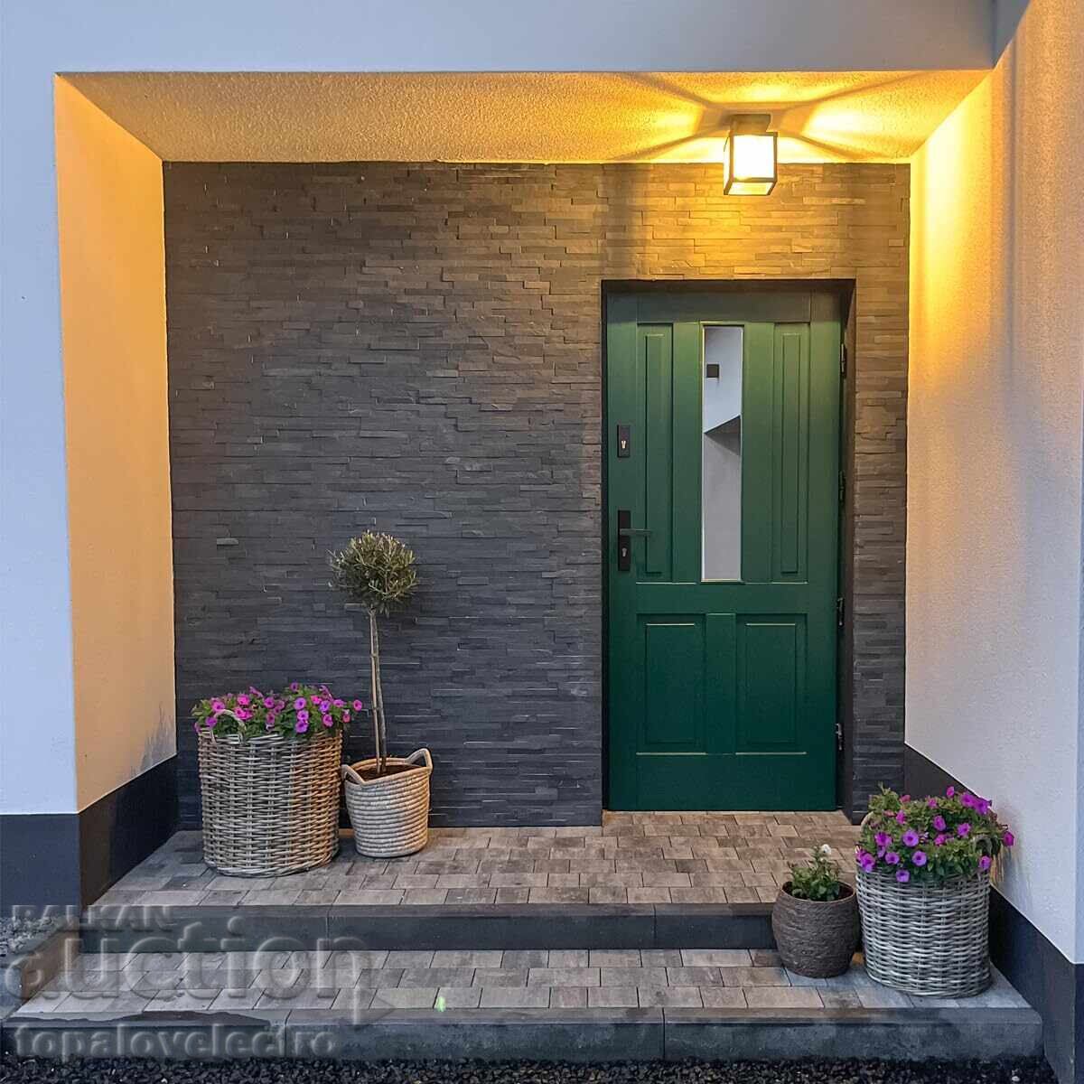 Παράδοση ΝΕΟ! Εξωτερικό φωτιστικό, ανοξείδωτο ατσάλι, E27, έως 60W