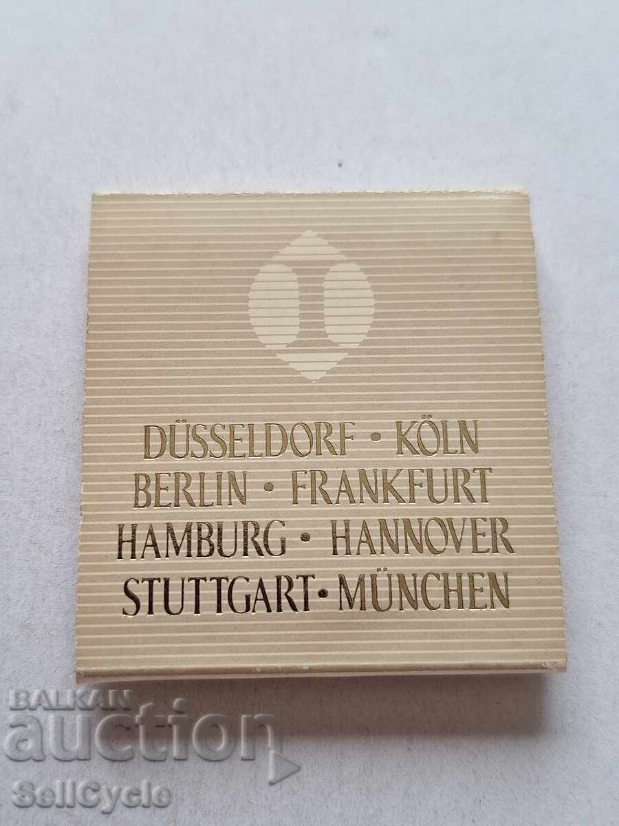 Auction ✅ COLLECTOR'S MATCHES - GERMANY❗ Auction ✅ COLLECTOR'S MATCHES - GERMANY❗