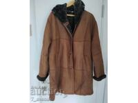 Palton de toamnă iarnă, blană frumoasă, CHRIST 11.10.25