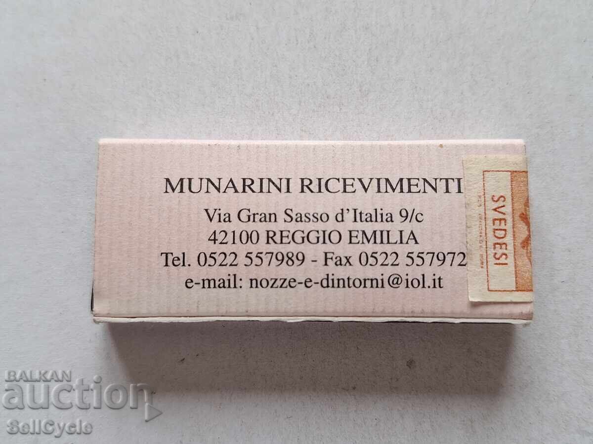 ✅CHIBRITURI DE COLECȚIE - ITALIA❗ cu preț 1.25 BGN | € 0.64 ✅CHIBRITURI DE COLECȚIE - ITALIA❗ cu preț 1.25 BGN | € 0.64