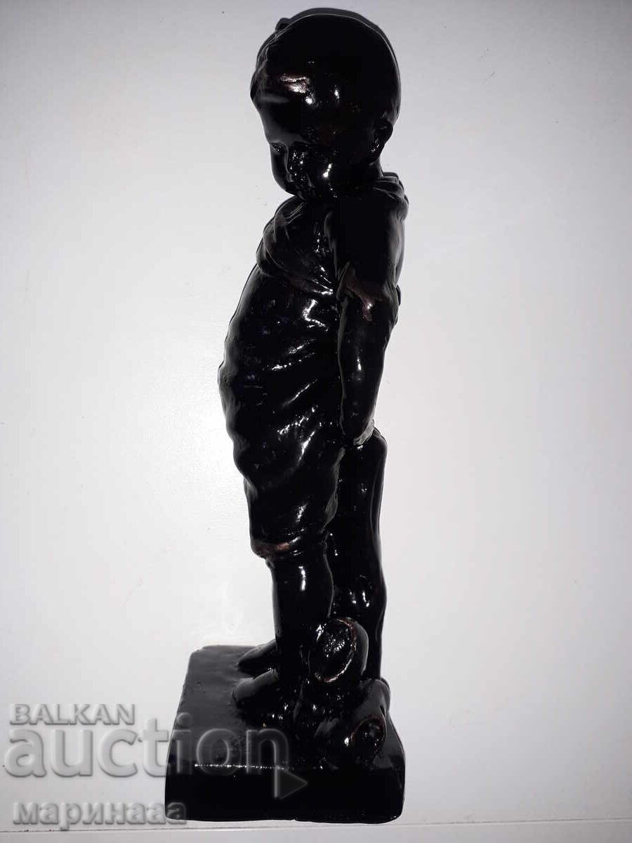 СТАРА МАСИВНА ФИГУРА. ГИПС - 5