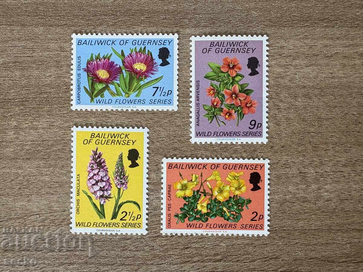 Guernsey - Wildflowers (1972) MNH Guernsey - Wildflowers (1972) MNH