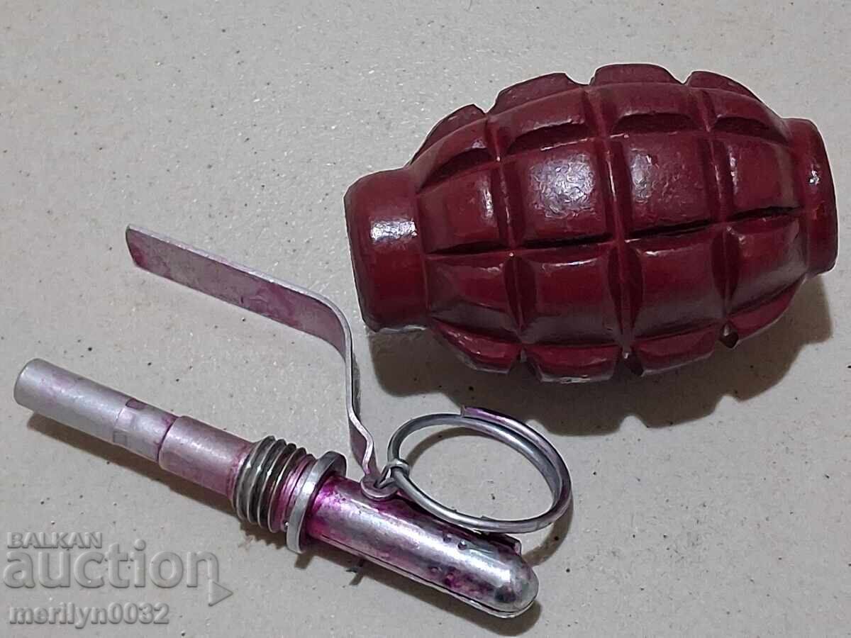 Training grenade F-1 with UZRGM from the NVO (National Military Training) cabinet, SAFE - 6