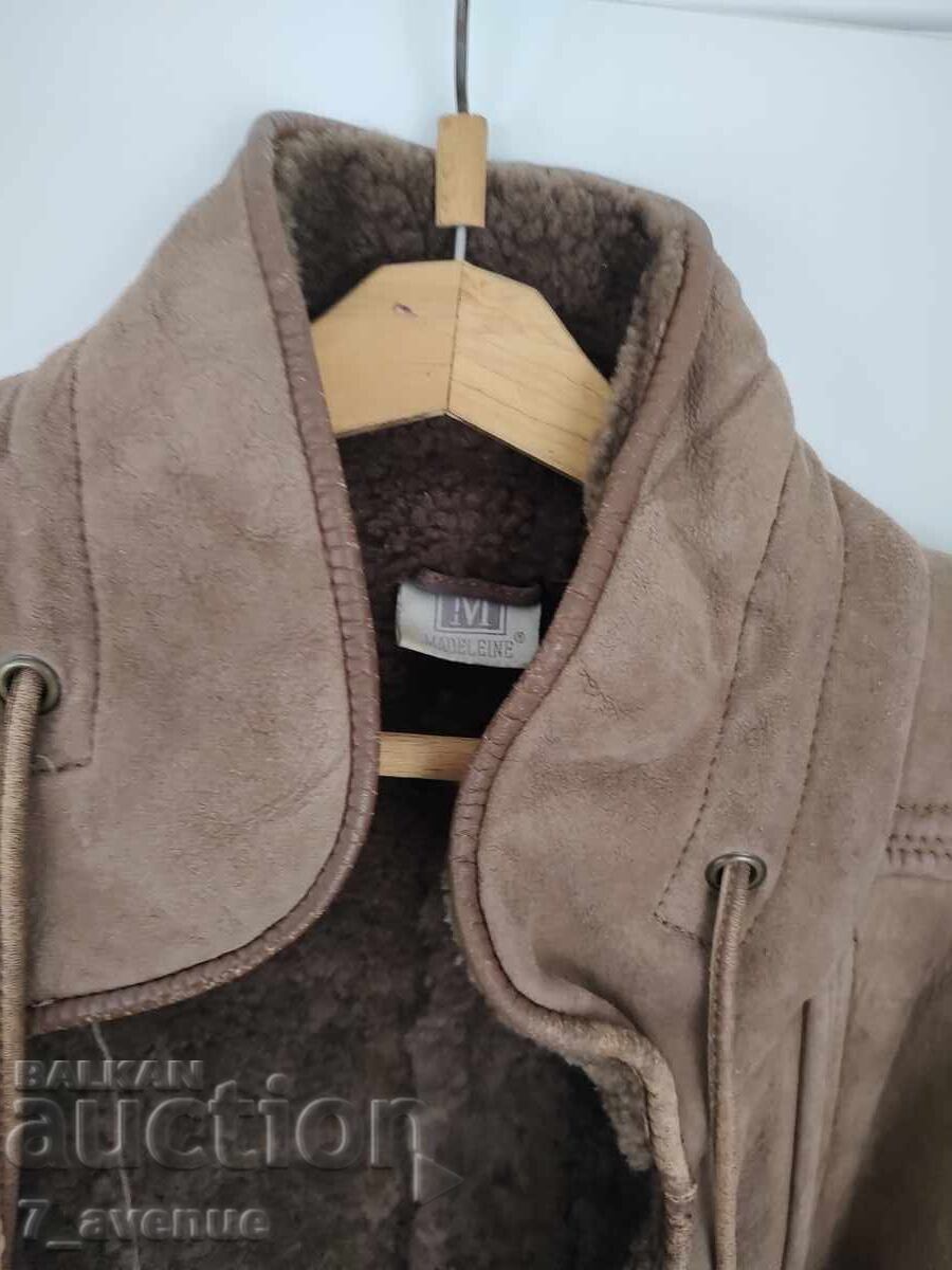 Women's leather jacket coat MADELEINE beautiful warm. 13.10.25 with price 69.00 BGN | € 35.28