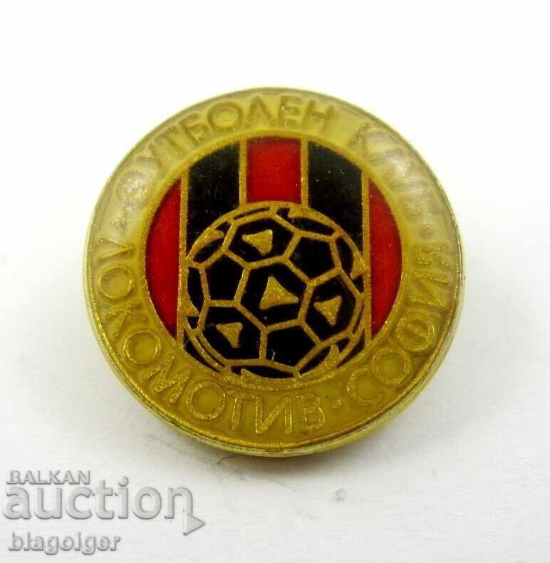 Παλαιό έμβλημα ποδοσφαίρου - Λοκομοτίβ Σόφιας με τιμή 4.50 BGN | € 2.30