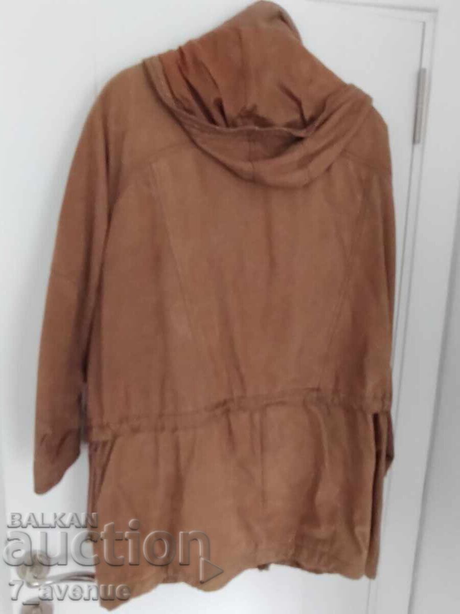 Παράδοση Γυναικείο / ανδρικό δερμάτινο μπουφάν, ζεστό. 13.10.25