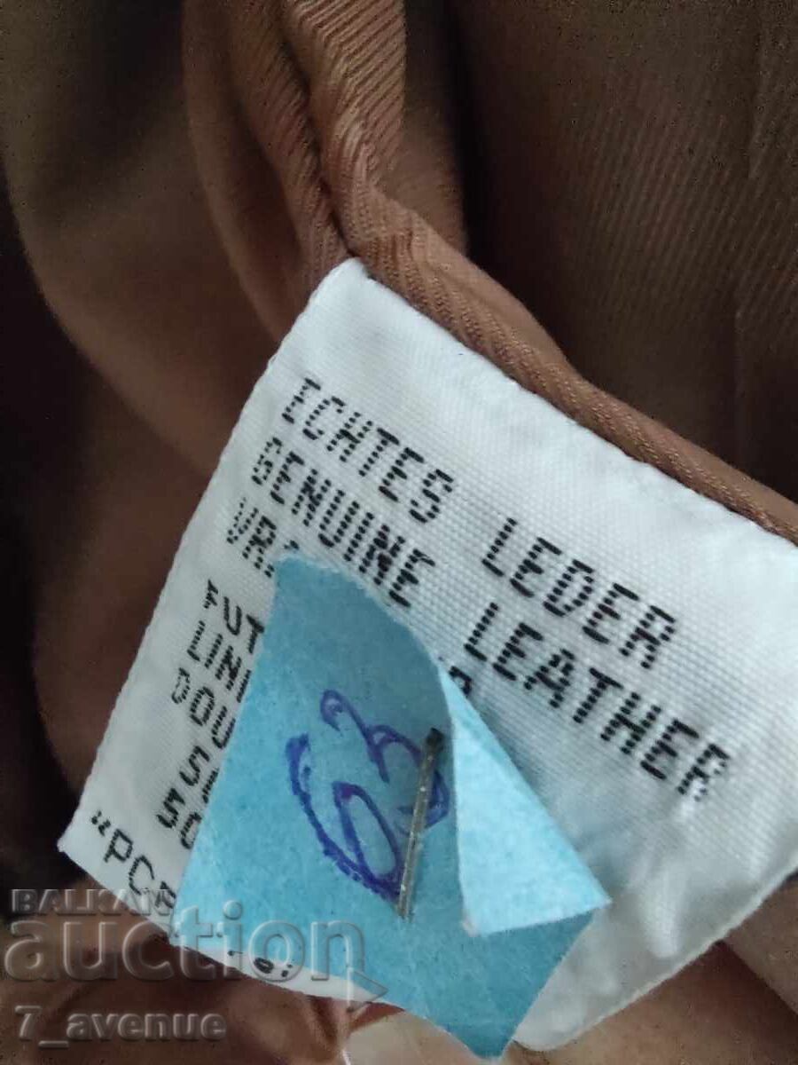 Γυναικείο / ανδρικό δερμάτινο μπουφάν, ζεστό. 13.10.25 - 7