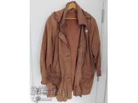 Jachetă de piele damă/bărbați, călduroasă. 13.10.25
