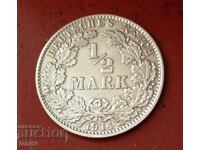 Germany 1/2 Mark 1914 J