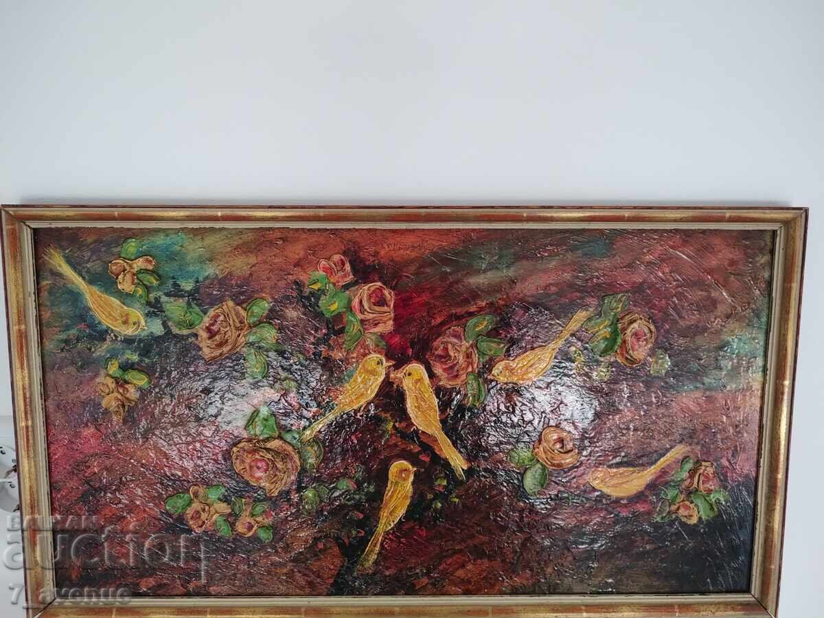 Old painting - oil paints / fiberboard 13.10.25 with price 99.00 BGN | € 50.62