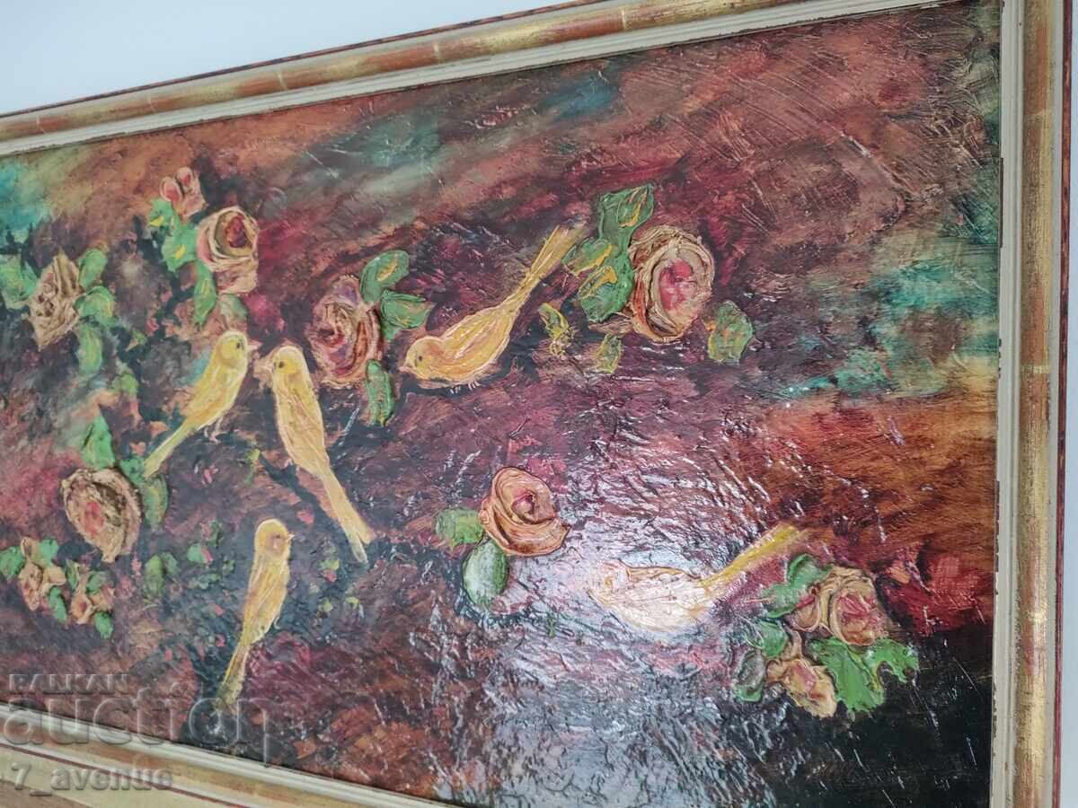 Old painting - oil paints / fiberboard 13.10.25 - 6