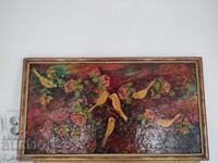 Πίνακας ζωγραφικής παλαιός - ελαιογραφία / φάιμπερ 13.10.25