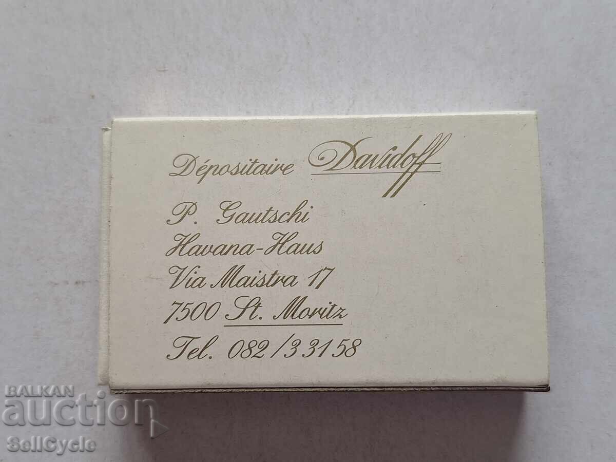 ✅COLLECTOR'S MATCHES - CIGARS - DAVIDOFF❗ with price 0.70 BGN | € 0.36 ✅COLLECTOR'S MATCHES - CIGARS - DAVIDOFF❗ with price 0.70 BGN | € 0.36