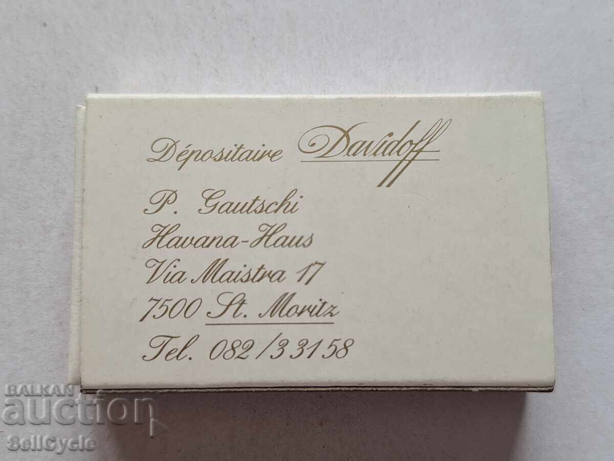 ✅COLLECTOR'S MATCHES - CIGARS - DAVIDOFF❗ with price 0.70 BGN | € 0.36 ✅COLLECTOR'S MATCHES - CIGARS - DAVIDOFF❗ with price 0.70 BGN | € 0.36