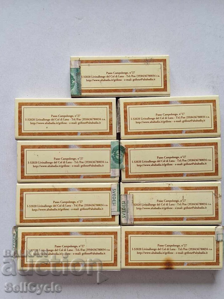 ✅ COLLECTOR'S MATCHES - ITALY❗ with price 4.00 BGN | € 2.05 ✅ COLLECTOR'S MATCHES - ITALY❗ with price 4.00 BGN | € 2.05