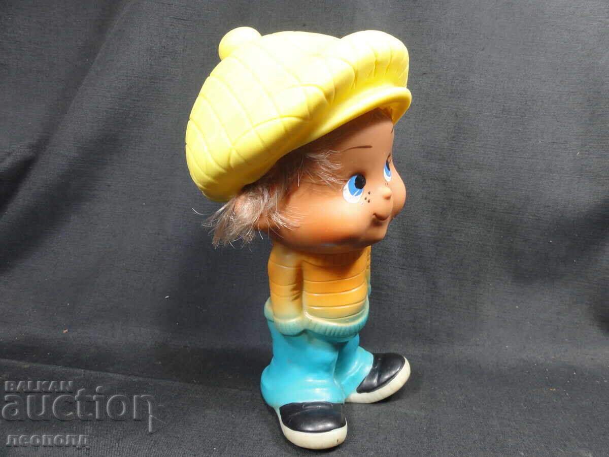 Δημοπρασία ΠΑΛΙΑ ΡΕΤΡΟ SOC ΛΑΣΤΙΧΟ ΠΑΙΧΝΙΔΙ ΚΟΥΚΛΑ ΧΟΥΛΙΓΑΝ CHOCHKO