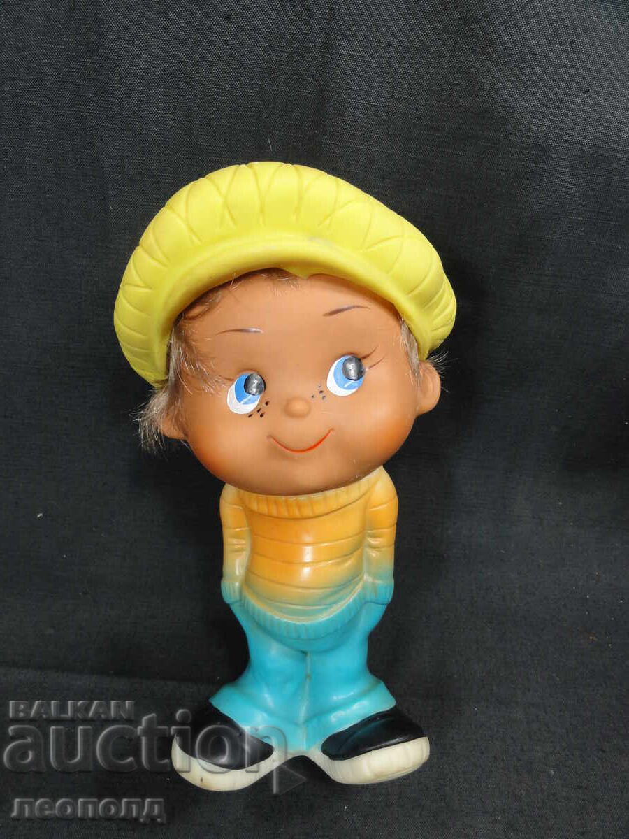 ΠΑΛΙΑ ΡΕΤΡΟ SOC ΛΑΣΤΙΧΟ ΠΑΙΧΝΙΔΙ ΚΟΥΚΛΑ ΧΟΥΛΙΓΑΝ CHOCHKO - 5