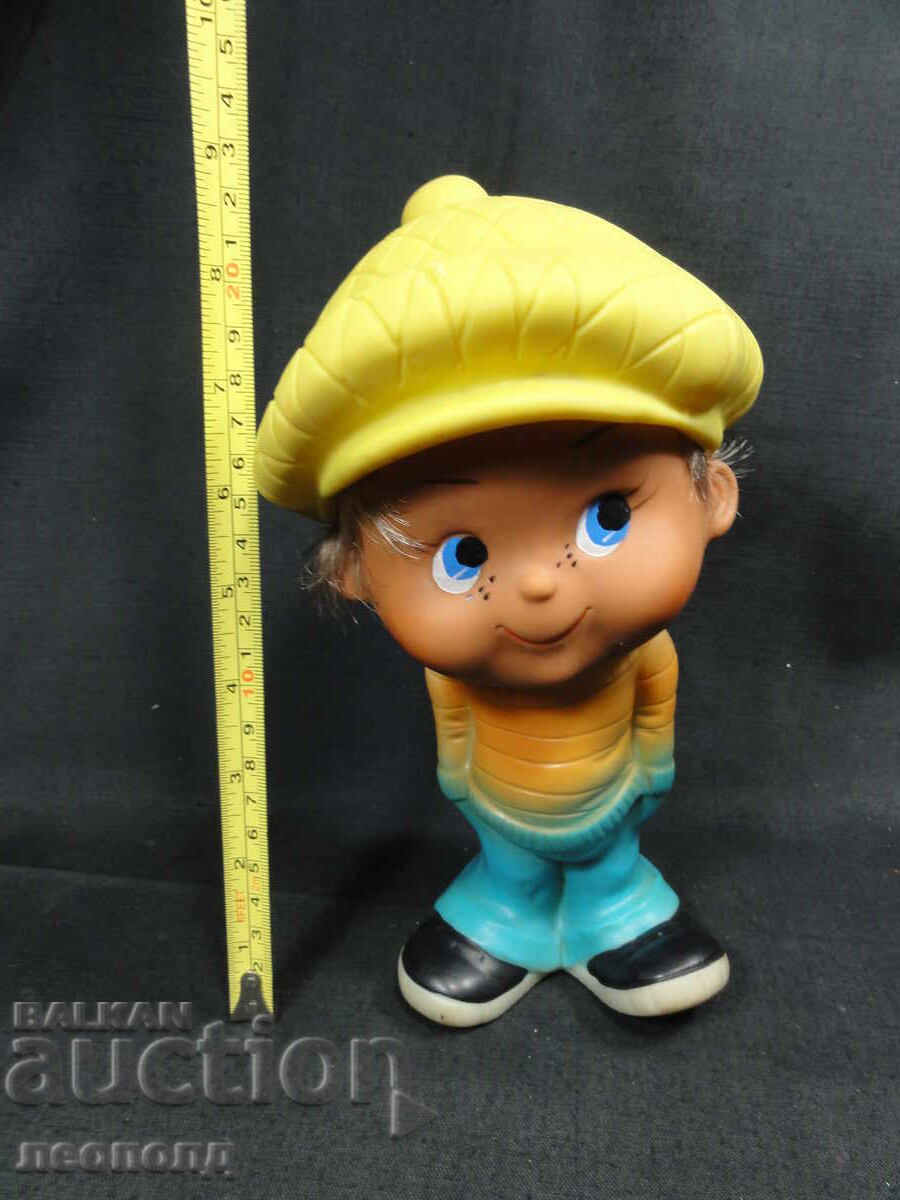 ΠΑΛΙΑ ΡΕΤΡΟ SOC ΛΑΣΤΙΧΟ ΠΑΙΧΝΙΔΙ ΚΟΥΚΛΑ ΧΟΥΛΙΓΑΝ CHOCHKO - 7