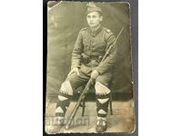 5118 Regatul Bulgariei fotografie grănicer satul Lesovo 1944