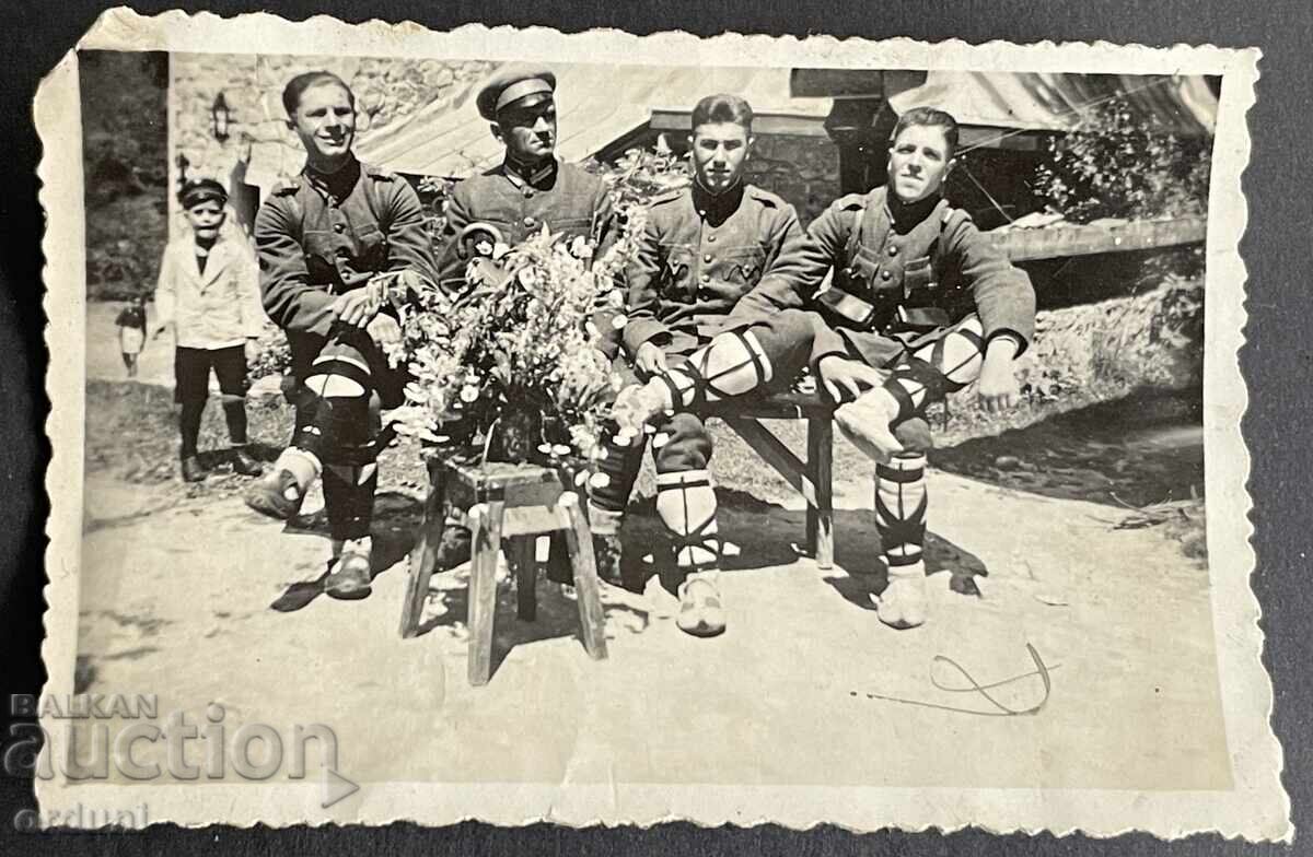 5123 Tsarstvo Bŭlgariya snimka granichari pred zastava 30-ες ετών