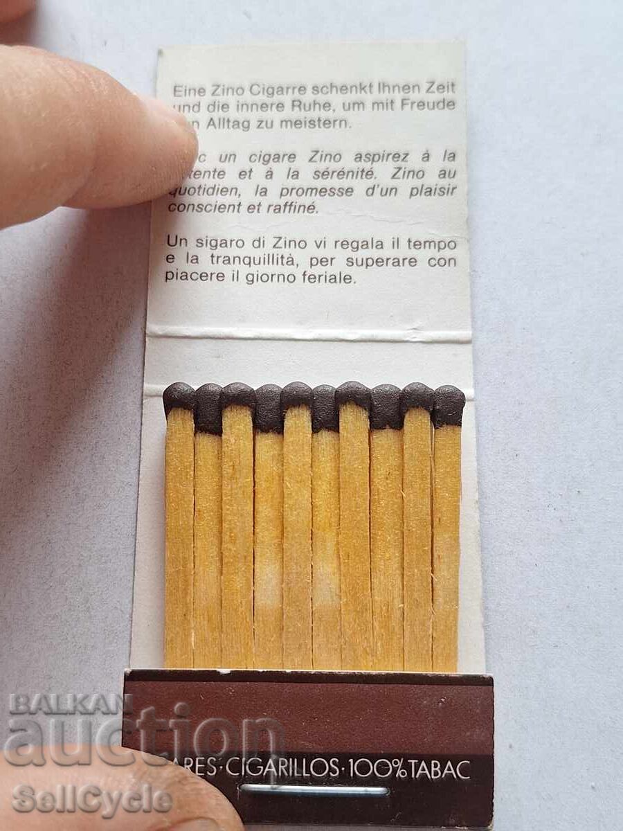 COLLECTOR'S MATCHES - CIGARS - LINO❗ with price 0.44 BGN | € 0.22 COLLECTOR'S MATCHES - CIGARS - LINO❗ with price 0.44 BGN | € 0.22