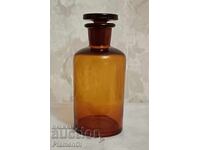 Sticla veche de farmacie