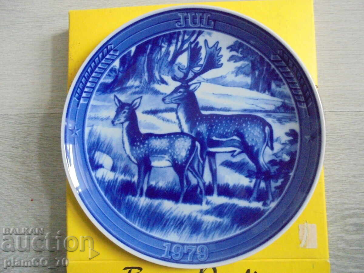 Auction  №8314 Collector's porcelain plate - Ravn Porslin