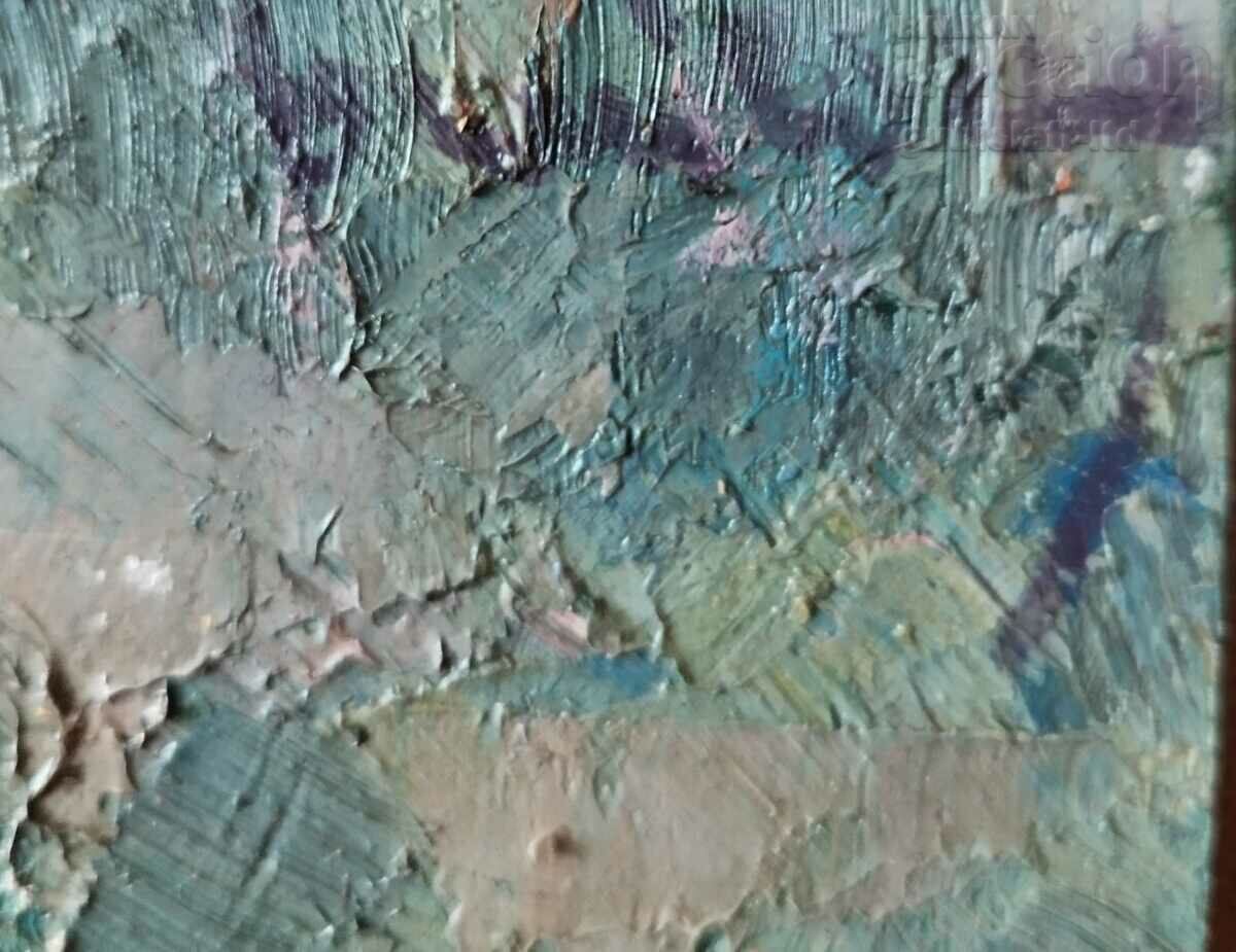 Ζωγραφική, νεκρή φύση με κίτρινη τσαγιέρα, τέχνη. Danail Tsonev, 2023 με τιμή € 130.00 | 254.26 BGN