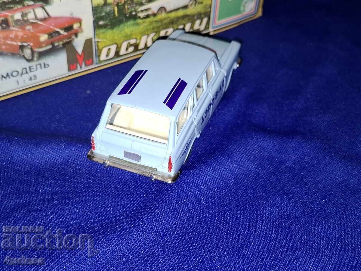 Delivery of Moskvich 426 A4 Aeroflot scale 1:43 Made in USSR 1982