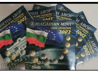 Set of coins Mat-Glanz 2002 - BNB