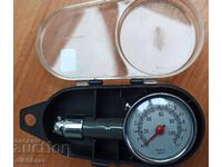 Metal tire pressure gauge WERT - for 2 €uro