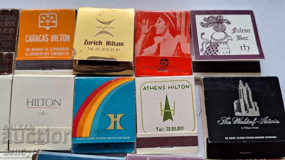 Auction  ✅KIBRITI COLLECTION - HILTON - USA❗