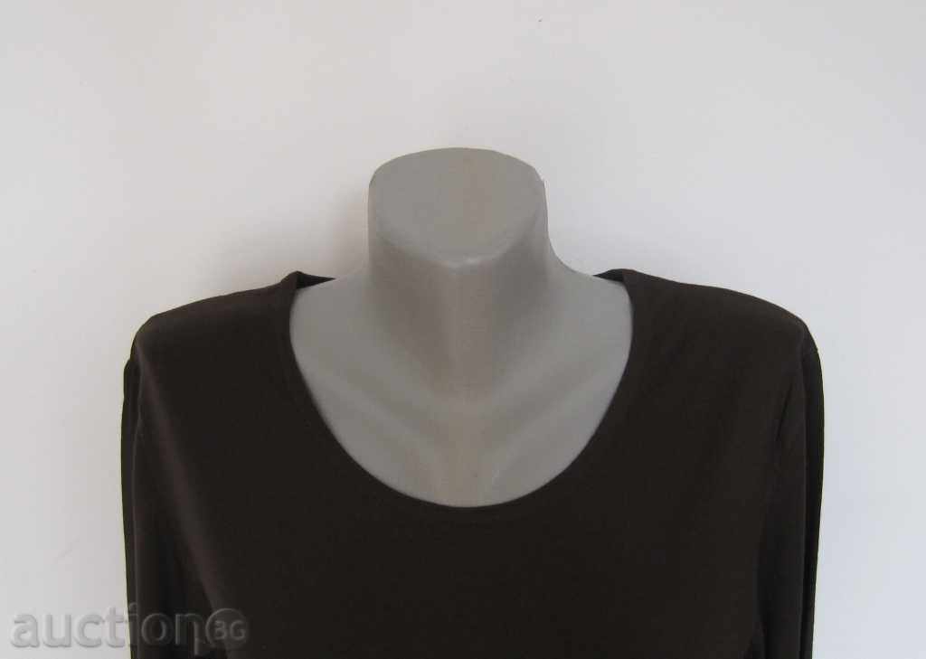 New brown blouse with price 12.90 BGN | € 6.60 New brown blouse with price 12.90 BGN | € 6.60