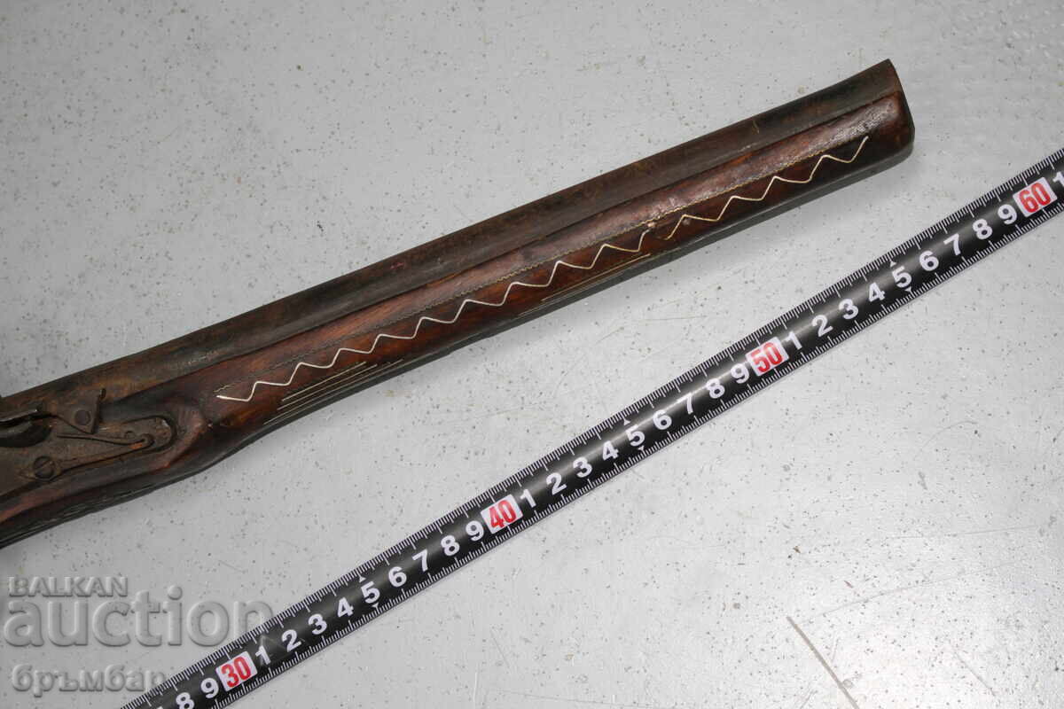 Auction  Ottoman Balkan Flintlock Pistol for Interior or Belt