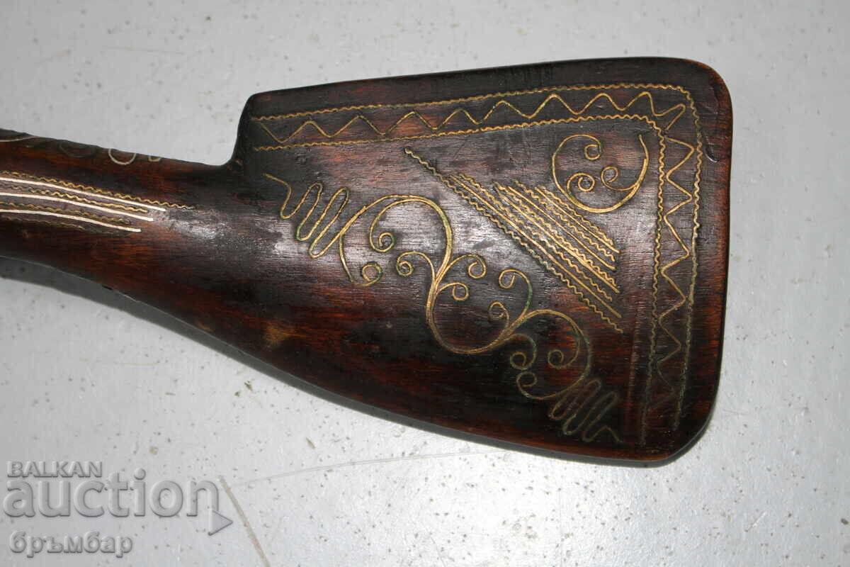 Ottoman Balkan Flintlock Pistol for Interior or Belt - 6