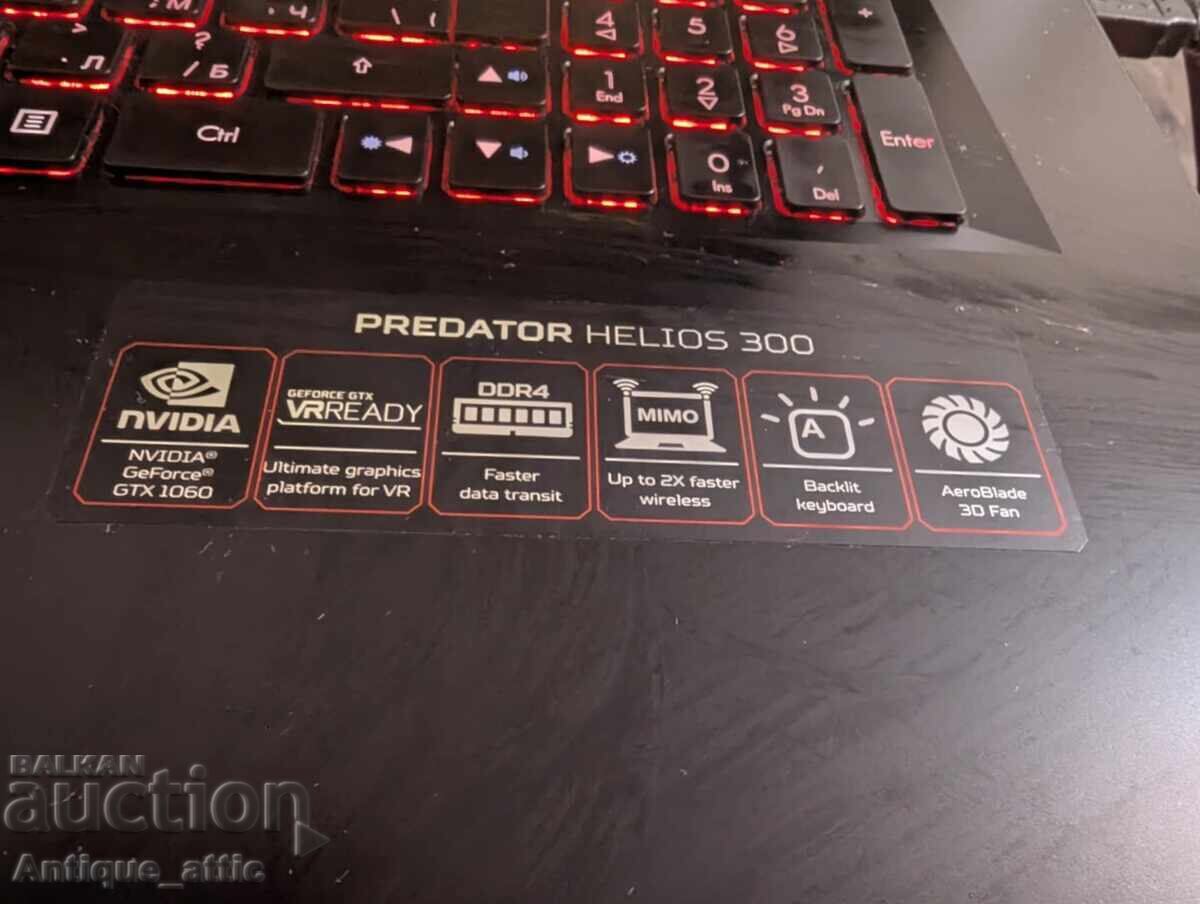 Acer Predator Helios 300 (PH317-51) Gaming Laptop - 6