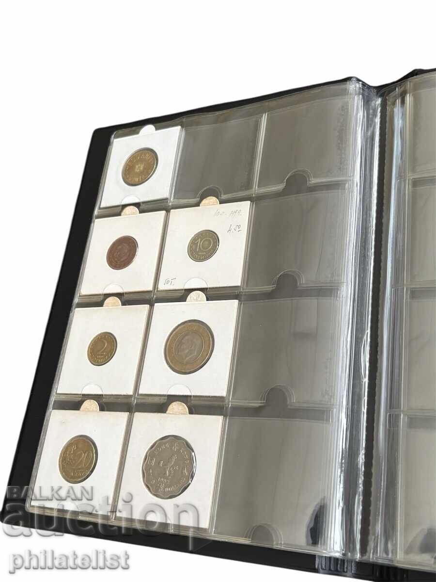ELEGANT Coin Album for 120 coins in cardboard holders with 10 black sheets - 5