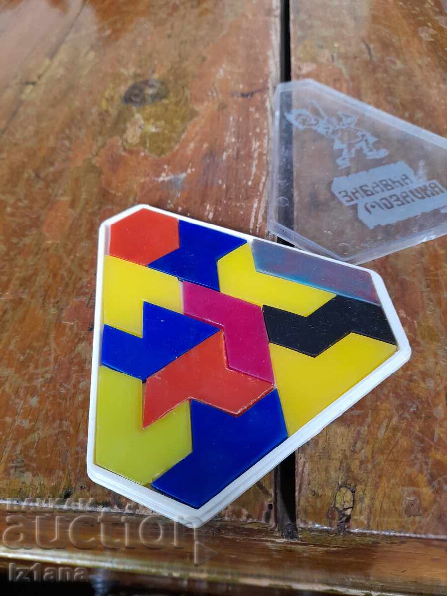 Delivery of Old Children's Game Fun Mosaic