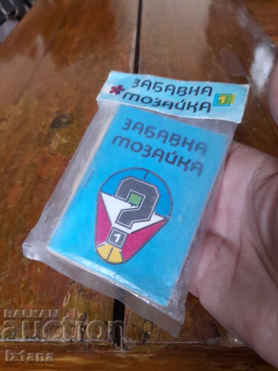 Παλιό παιδικό παιχνίδι Διασκεδαστικό Μωσαϊκό 1 με τιμή 33.00 BGN | € 16.87 Παλιό παιδικό παιχνίδι Διασκεδαστικό Μωσαϊκό 1 με τιμή 33.00 BGN | € 16.87