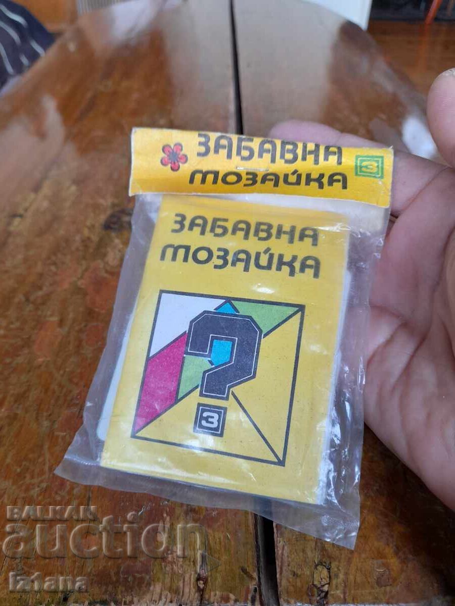 Old Children's Game Fun Mosaic 3 with price 33.00 BGN | € 16.87